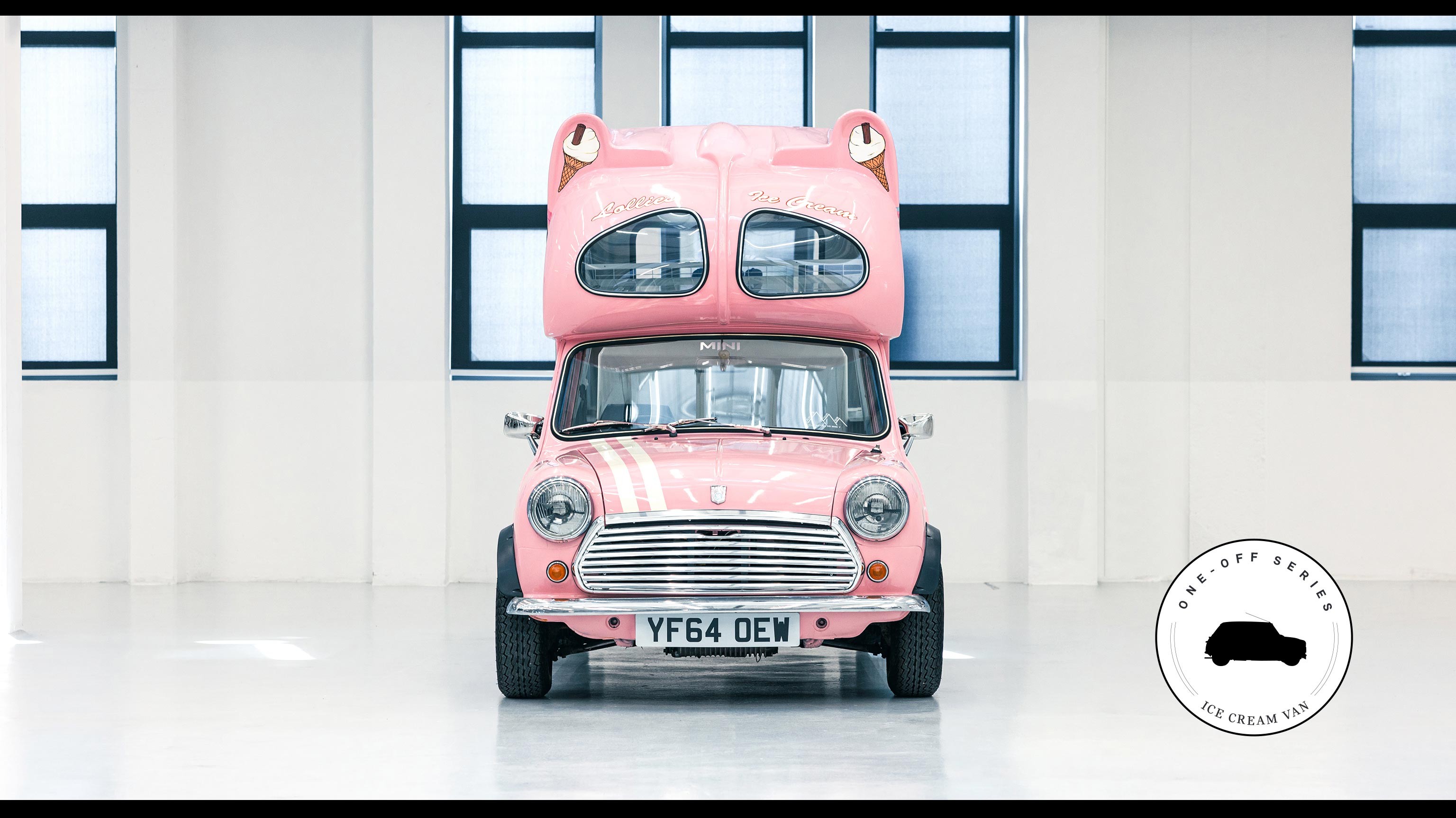 The front of the Mini Ice Cream Van.